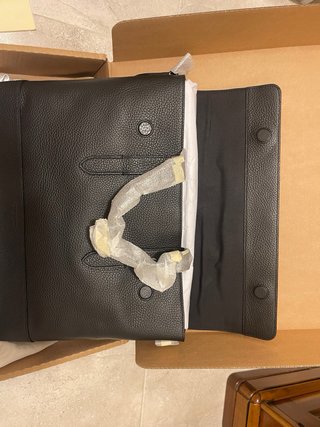 Maletín Cartera Coach Piel Negro