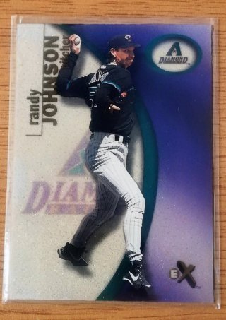 Tarjeta de béisbol Randy Johnson