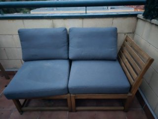 Sofá de exterior Nammaro Ikea