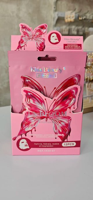 Mascarillas Faciales Kiss Beauty (3 uds)