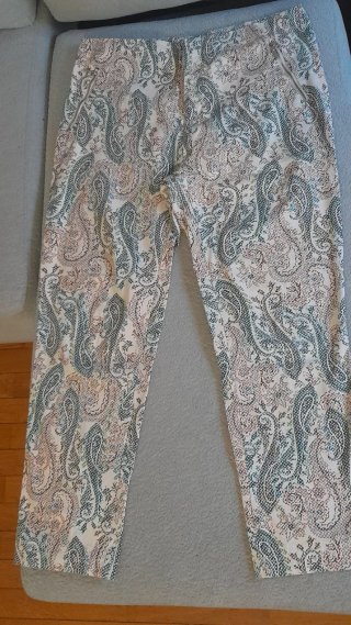 Pantalón mujer estampado paisley (cachemira)