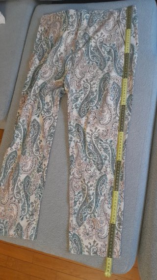 Pantalón mujer estampado paisley (cachemira)
