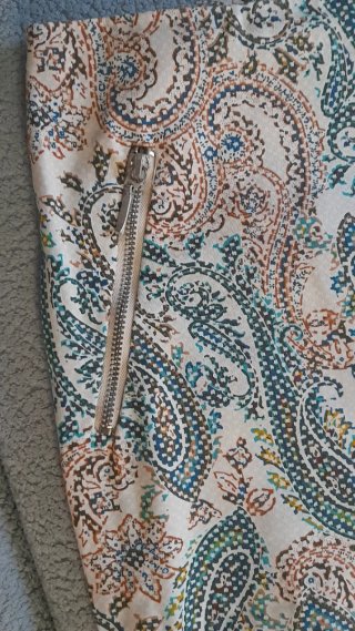 Pantalón mujer estampado paisley (cachemira)