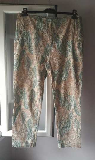 Pantalón mujer estampado paisley (cachemira)