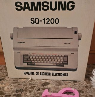 Máquina de escribir electrónica Samsung SQ-1200