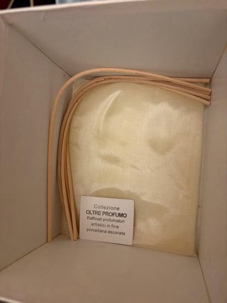Profumatore Elefante Ceramica Azzurro