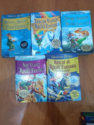 Libros Gerónimo Stilton ViajeAlReinoDeLaFantasía