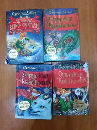Libros Gerónimo Stilton ViajeAlReinoDeLaFantasía