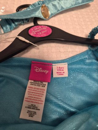 Disfraz Princesa Jasmine Disney Talla 7-8 años