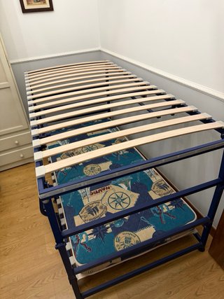 Litera Cama Nido Corte Inglés azul