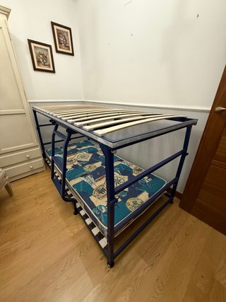 Litera Cama Nido Corte Inglés azul