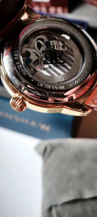 Reloj Thomas Earnshaw Esqueleto Dorado