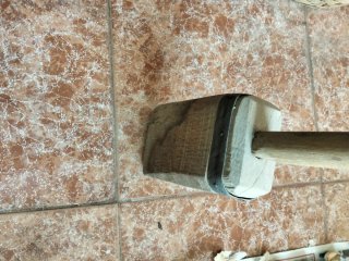 Pison de madera antiguo