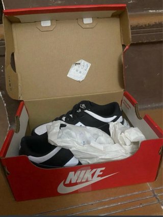Nike Dunk Low Niño Negro/Blanco