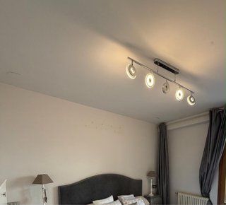 Lámpara Techo LED Moderna 4 Focos