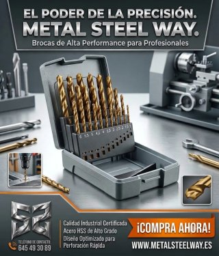 Estuche Brocas Cobalto HSS Alta Performance
