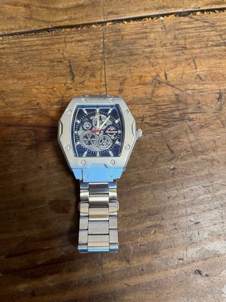 Reloj Hombre Acero Diseño Moderno