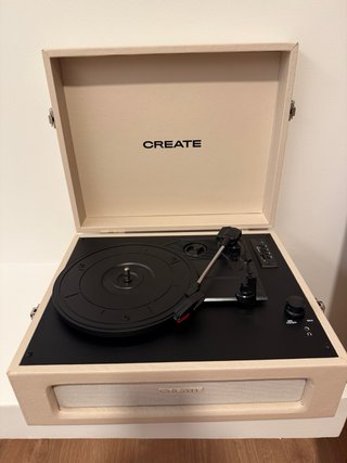 Tocadiscos Retro Create color arena