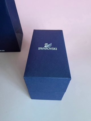 Set de Anillos Swarovski Double Love Corazón Rojo