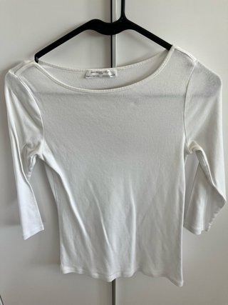 Camiseta Zara Manga 3/4