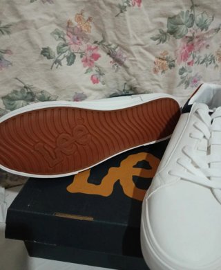 Zapatillas Lee Blancas y Marrones