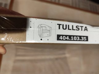 Funda para butaca Ikea color beige