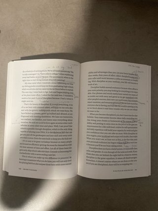Libro Never Finished de David Goggins