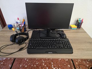 Pack Gaming KROM: Teclado, Ratón, Diadema y Alfomb