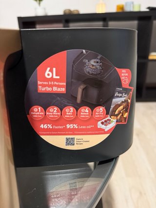 Freidora de aire Cosori 6L casi nueva