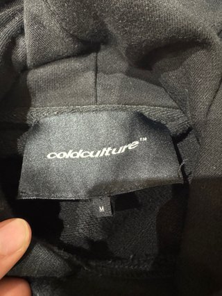 Sudadera Cold Culture Negra Talla M