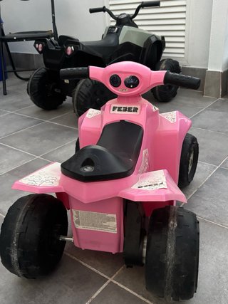 Quad Feber Rosa Batería Niñas