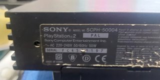 Consola PS2 Fat Negra + Mando + Juego