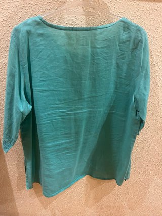 Camiseta/Vestido Verde Talla Única