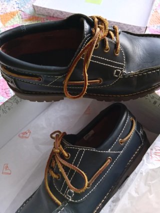 Náuticos unisex azul marino talla 40