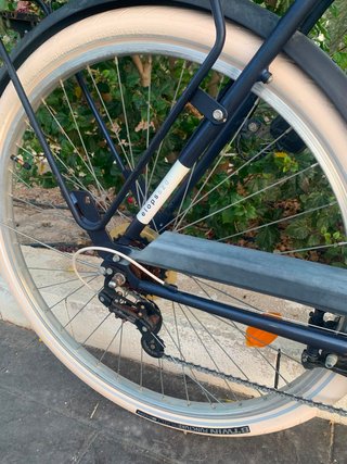 Bicicleta Paseo Btwin Elops 520 6V