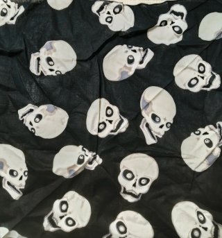 Conjunto complementos moto calavera