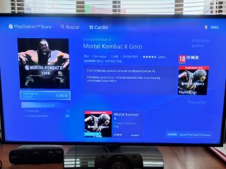 REGALO personaje Goro para Mortal Kombat X - PS4