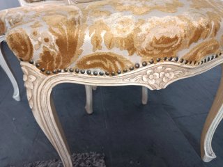 Conjunto 6 sillas comedor Luis XV