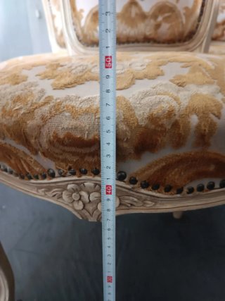 Conjunto 6 sillas comedor Luis XV