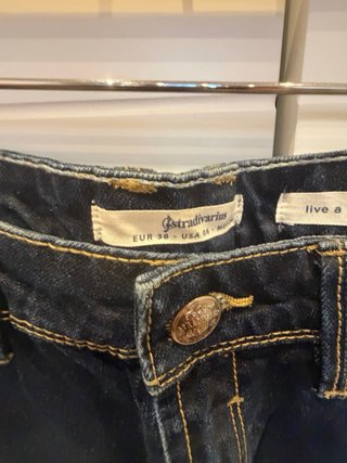 Shorts vaqueros Stradivarius 38 denim