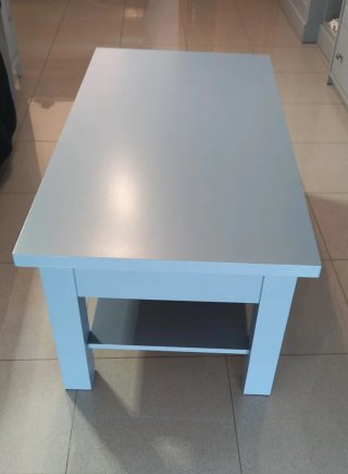 Mesa de centro elevable madera de cerezo