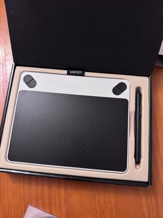 Wacom Intuos Draw Tableta Gráfica Gris