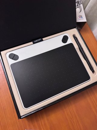Wacom Intuos Draw Tableta Gráfica Gris