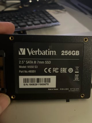 SSD Verbatim 256GB SATA III Vi550 S3