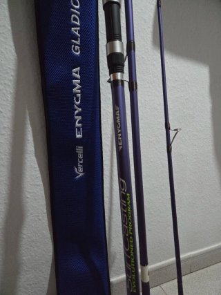 Caña Vercelli Enygma Gladio Surfcasting