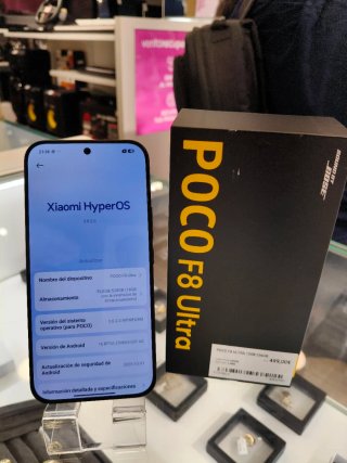 POCO F8 Ultra 12GB 256GB Negro