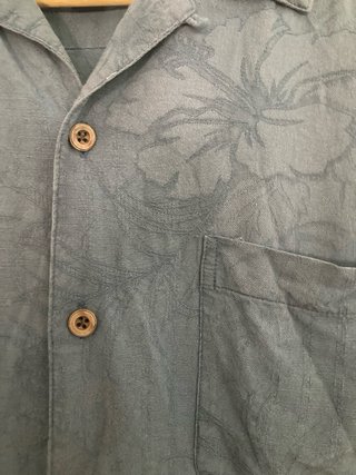Camisa Hawaiana Bahama Bay Club Azul Talla XXL
