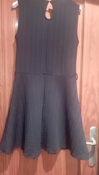Elegante vestido azul marino