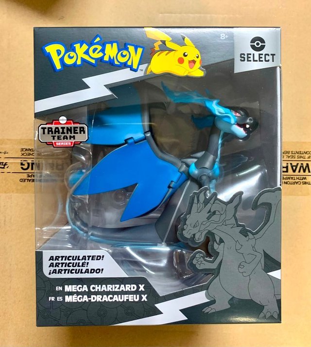 Figura Pokémon Mega Charizard X Select