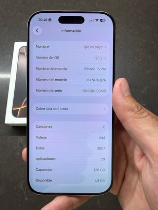 iPhone 16 PRO NEGOCIABLE